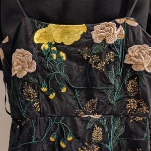 Lulu's Embroidered Bodycon Dress